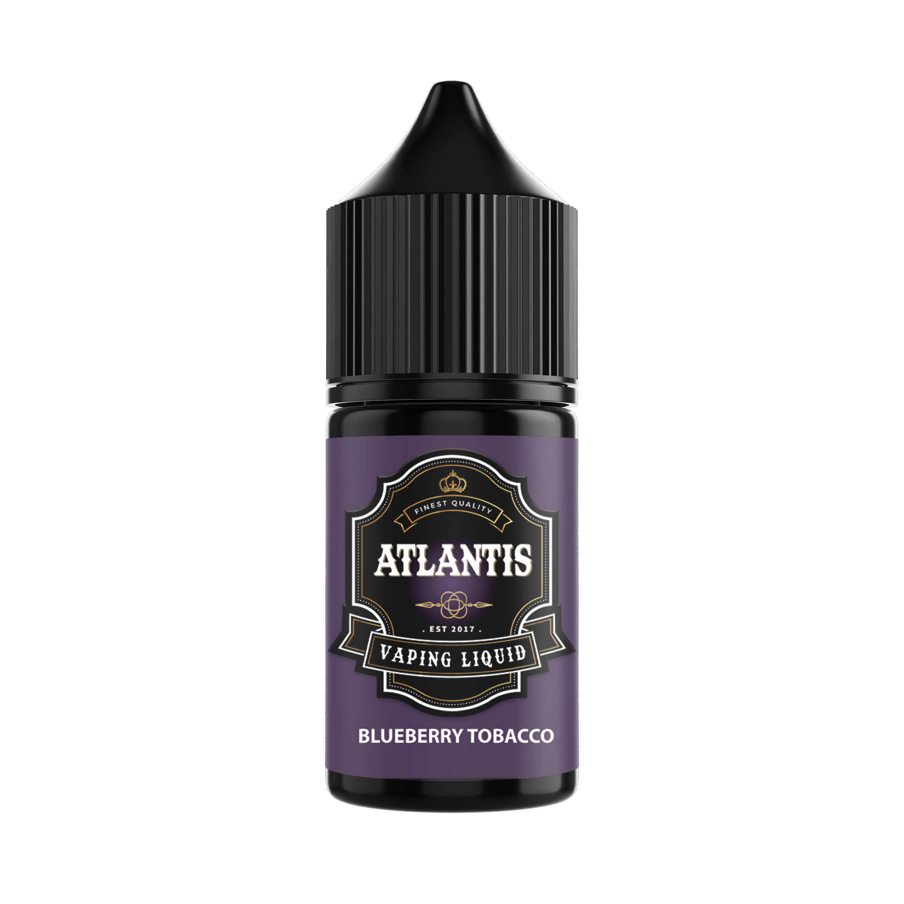 Atlantis Blueberry Tobacco 30 ml (1 oz)    (Sweetener Free)