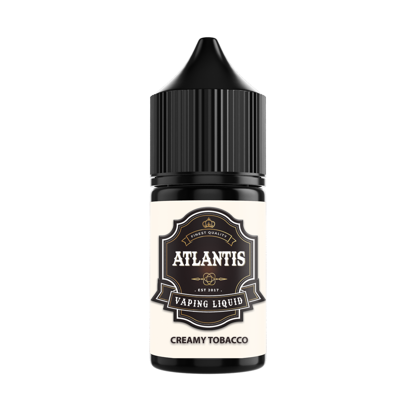 Atlantis Creamy Tobacco 30 ml (1 oz)    (Sweetener Free)